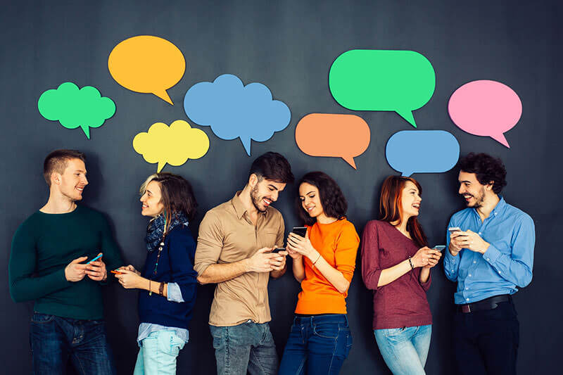 social media engagement by the audience