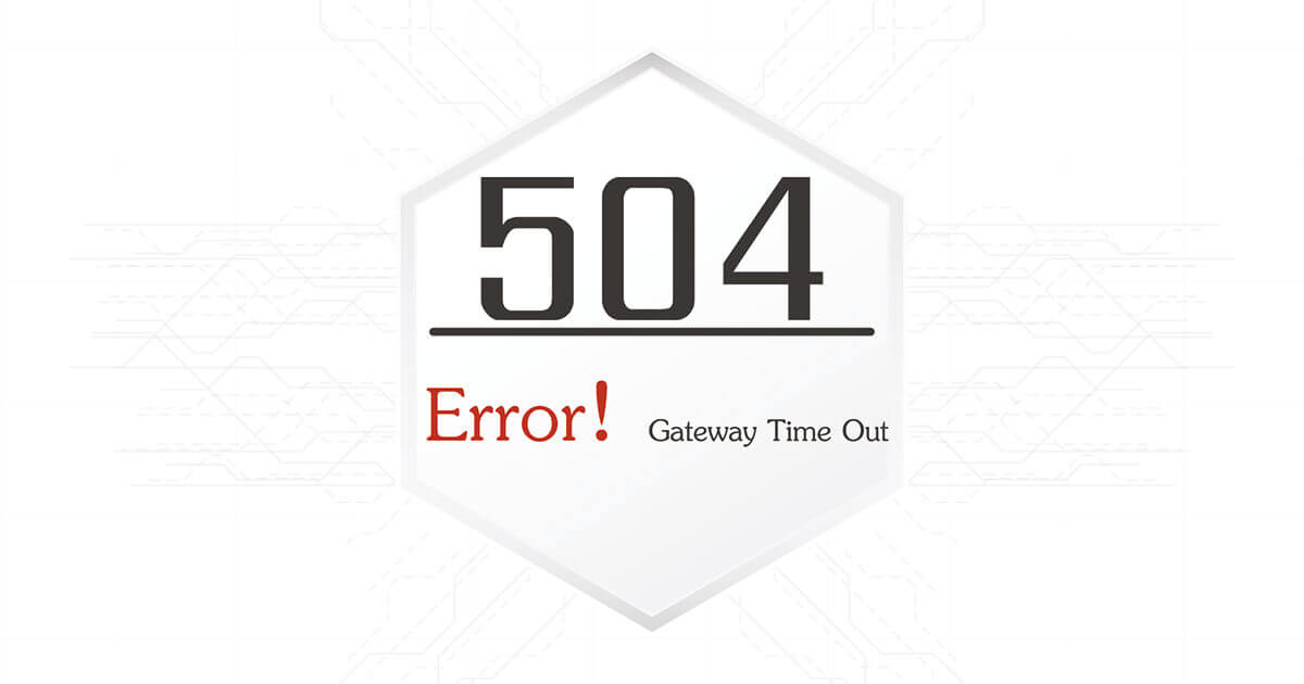 504 Gateway Timeout