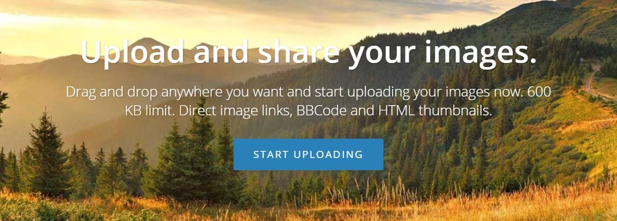upload and share your image