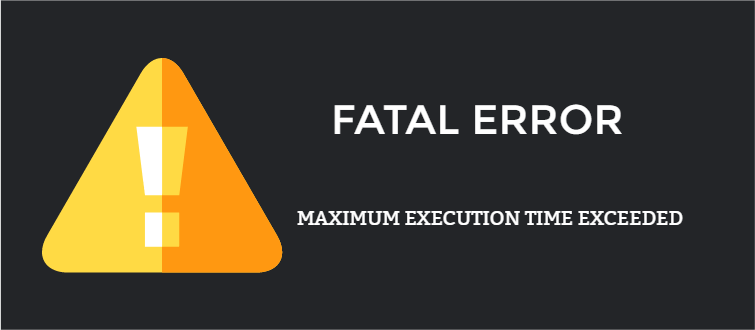 Wordpress max execution timeout